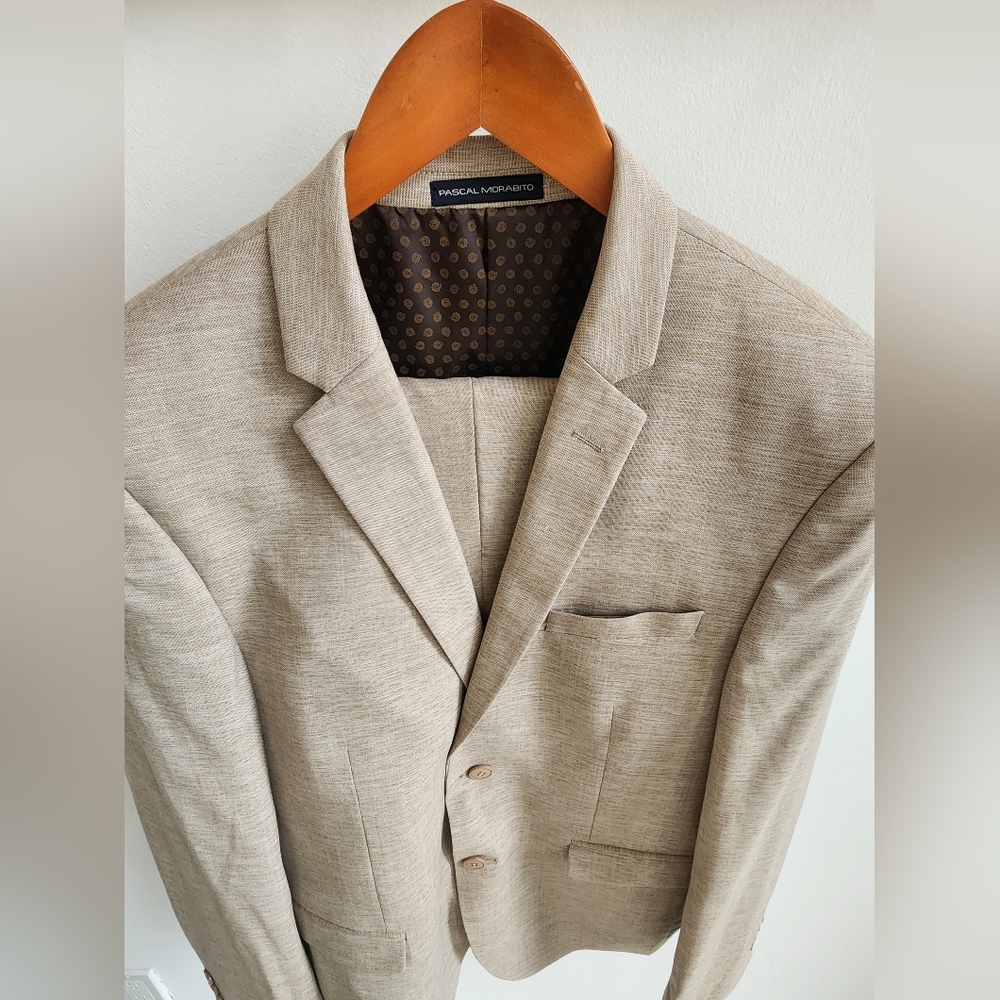 Pascal Morabito Men's Tan Blazer